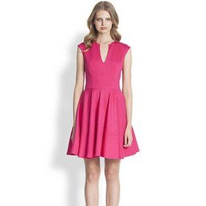NWOT Shoshanna pink sleeveless Fit and Flare dress